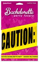Bachelorette Party Yellow Caution Tape - Warning Wild Women - LGBT Bachelorette Party